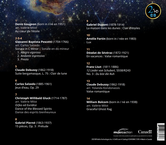 Valérie Milot - Nebulae - Compact Disc