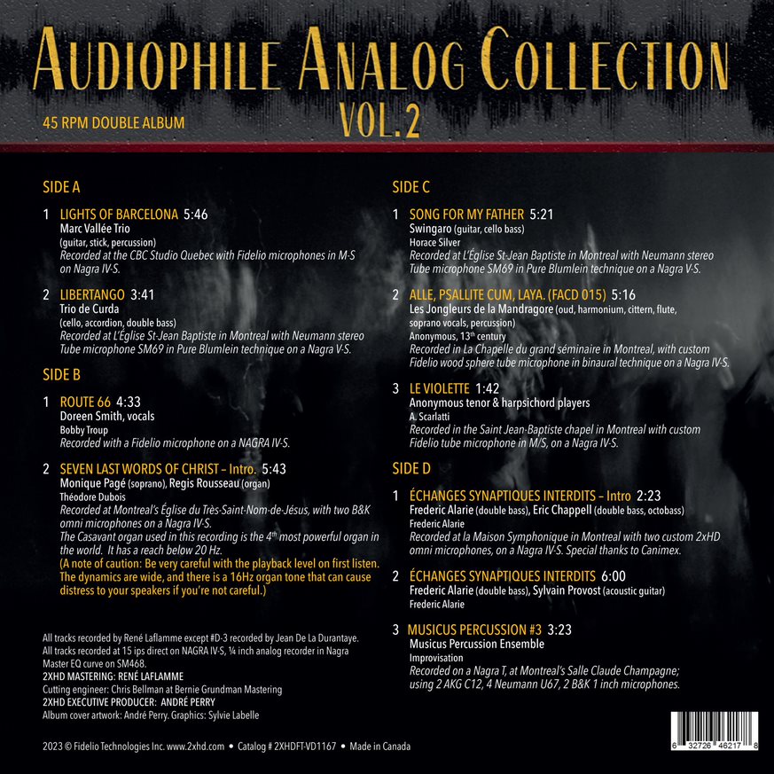 Audiophile Analog Coll. Vol. 2 / Vinyl