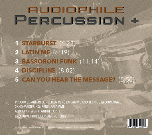 Audiophile Percussion +