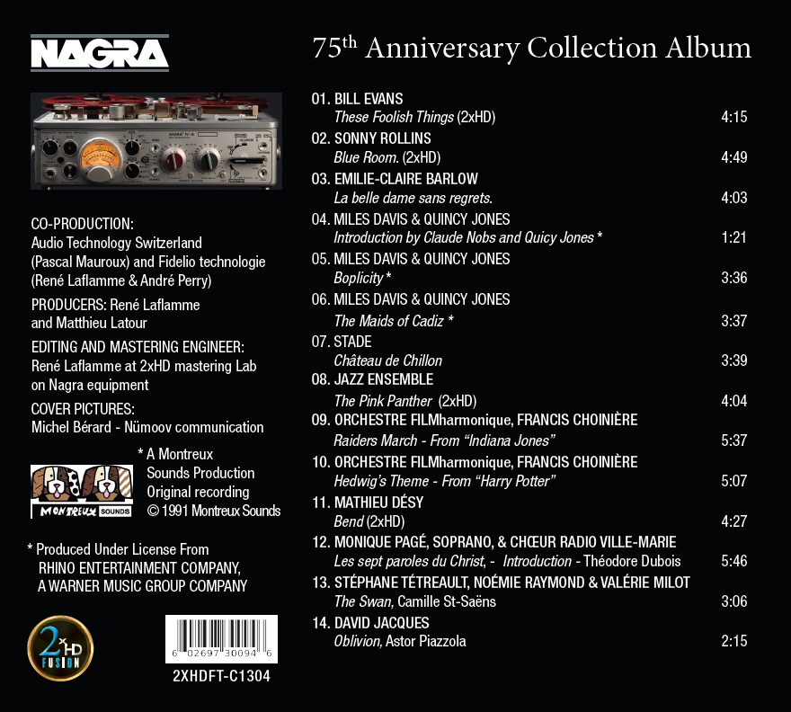 NAGRA 75th Anniversary UHQ_CD