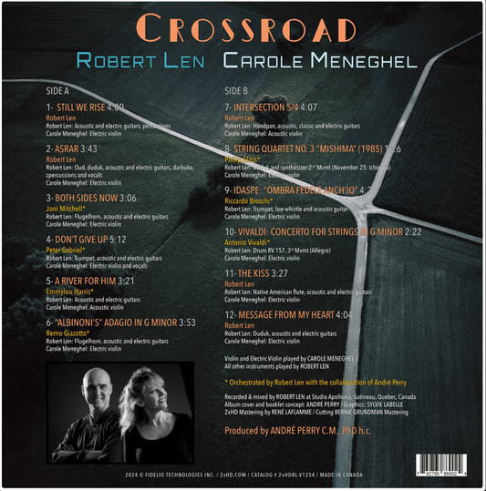 Robert Len – Crossroad Deluxe 200g Vinyl, Single Disc 33 ⅓ RPM