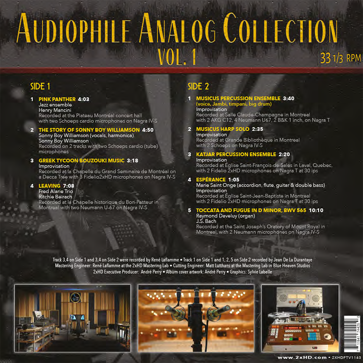 Audiophile Analog Coll. Vol. 1 / Vinyl