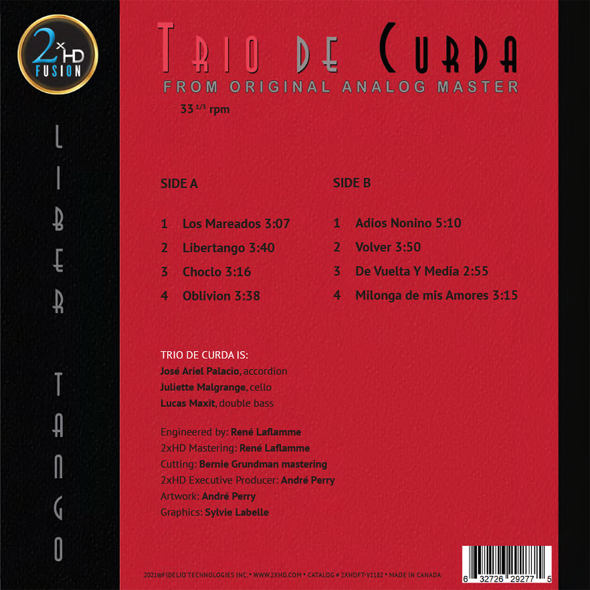 Trio De Curda-Libertango / Vinyl